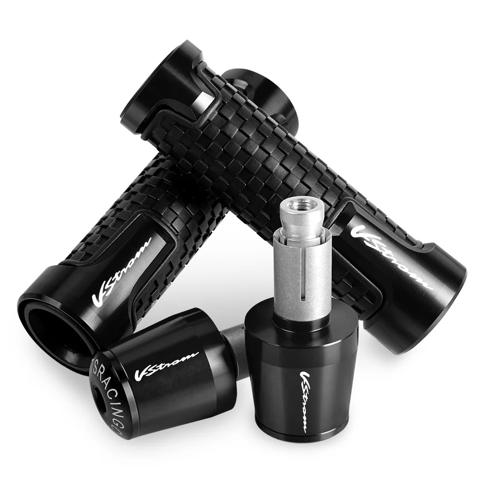 7/8'' 22mm Motorcycle handlebar grips ends handle bar Anti-skid grip end FOR SUZUKI VSTROM 650 2012-2019 V-strom 250 DL250 2018
7/8'' 22mm Motorcycle handlebar grips ends handle bar Anti-skid grip end FOR SUZUKI VSTROM 650 2012-2019 V-strom 250 DL250 2018