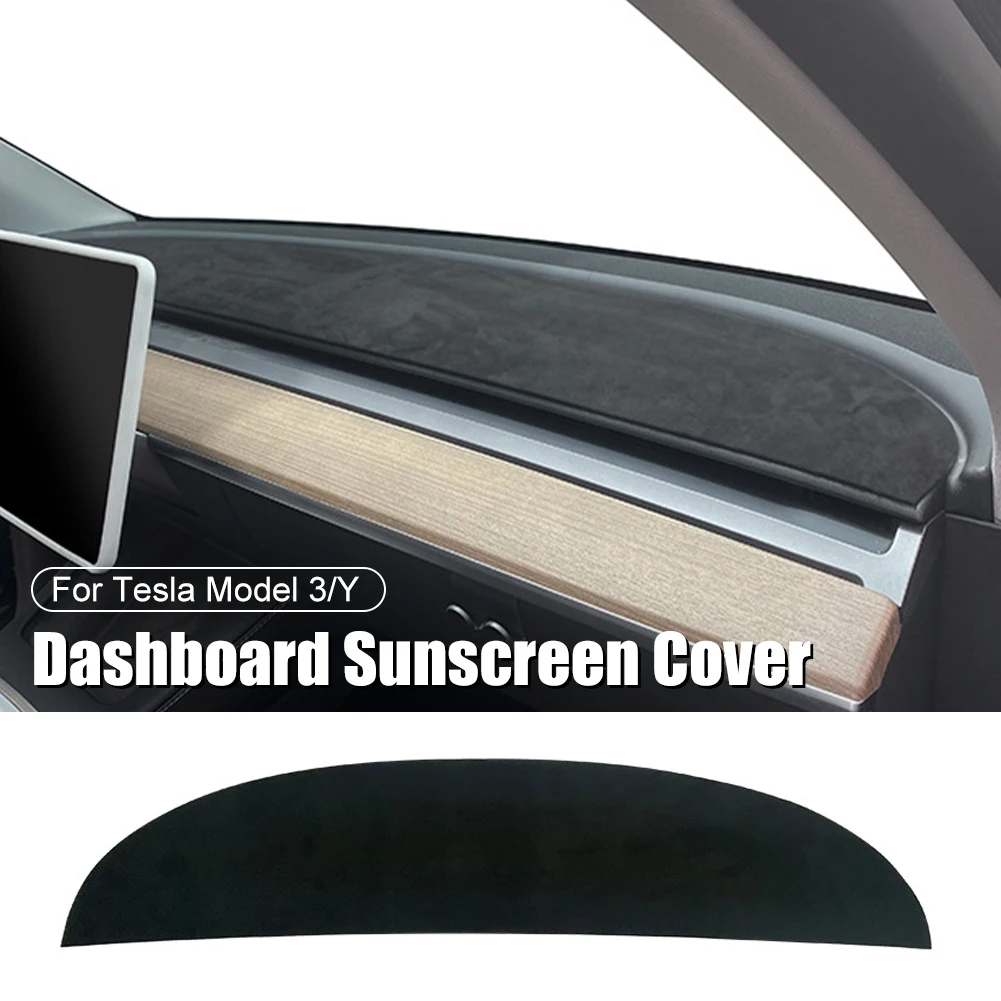 Car Dashboard Cover Pad For Tesla Model 3/Y 17-23 Sunshade Protector Anti-UV Dash Mat Sun-shading Nonslip Cover Auto Accessories
Car Dashboard Cover Pad For Tesla Model 3/Y 17-23 Sunshade Protector Anti-UV Dash Mat Sun-shading Nonslip Cover Auto Accessories