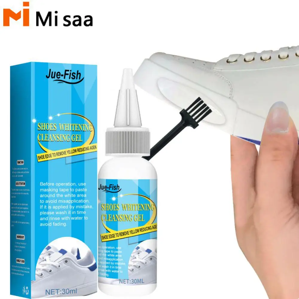 30/100ml Shoes Stain Removes Dirt Kit White Shoes Cleaner Gel Sneaker Remove Yellow Edge Shoes Whitening Care Cleaning Tool
30/100ml Shoes Stain Removes Dirt Kit White Shoes Cleaner Gel Sneaker Remove Yellow Edge Shoes Whitening Care Cleaning Tool