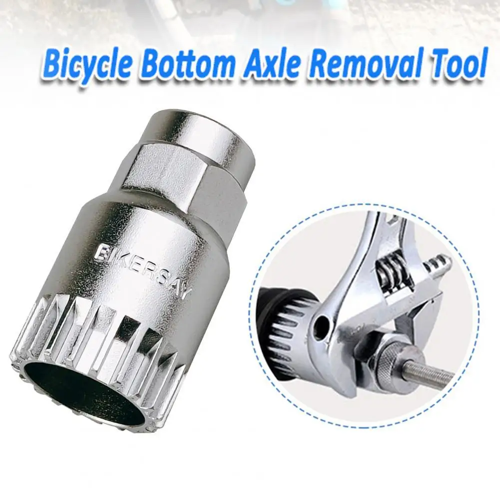 Bicycle Bottom Bracket Remover Professional High Strength Gloosy Carbon Steel Bike Spanner Wheel Puller Removal Tools for Bike S
Bicycle Bottom Bracket Remover Professional High Strength Gloosy Carbon Steel Bike Spanner Wheel Puller Removal Tools for Bike S