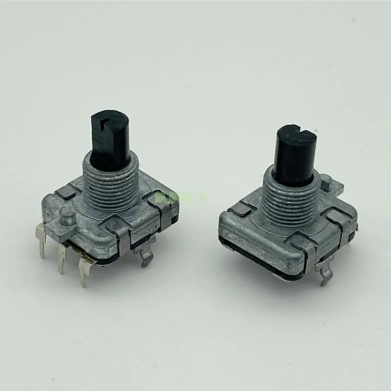 

2PCS EC16 Type 3-Pin Vertical Encoder 24 Pulse Audio Amplifier Volume Potentiometer With Stepper Shaft Length 15mm