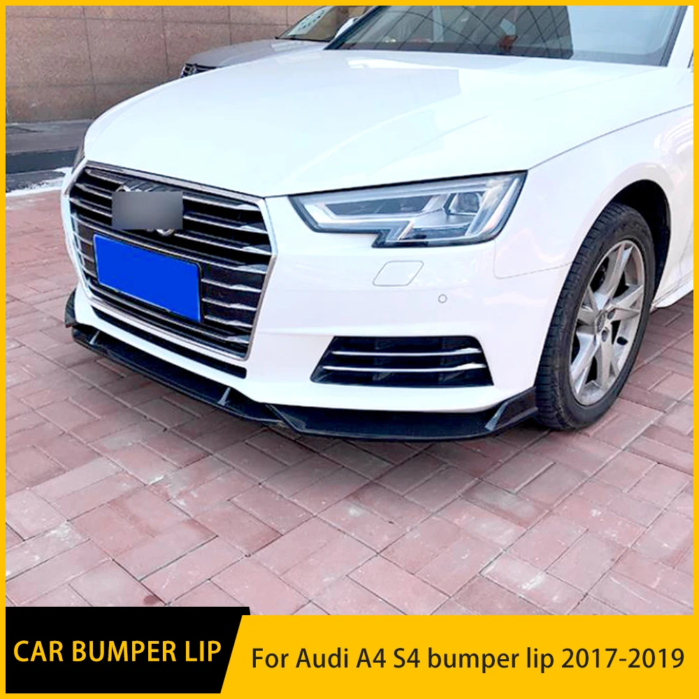 Для Audi A4 S4 3 шт. глянцевый черный или углеродное волокно вид передний бампер спойлер отделка высокое качество Спорт передняя губа 2017 + 2019
Для Audi A4 S4 3 шт. глянцевый черный или углеродное волокно вид передний бампер спойлер отделка высокое качество Спорт передняя губа 2017 + 2019