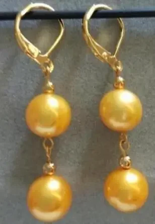 noble jewelry Genuine Perfect 9-10MM natural gold yellow pearl earring 14K/20 YELLOW GOLD hook
noble jewelry Genuine Perfect 9-10MM natural gold yellow pearl earring 14K/20 YELLOW GOLD hook