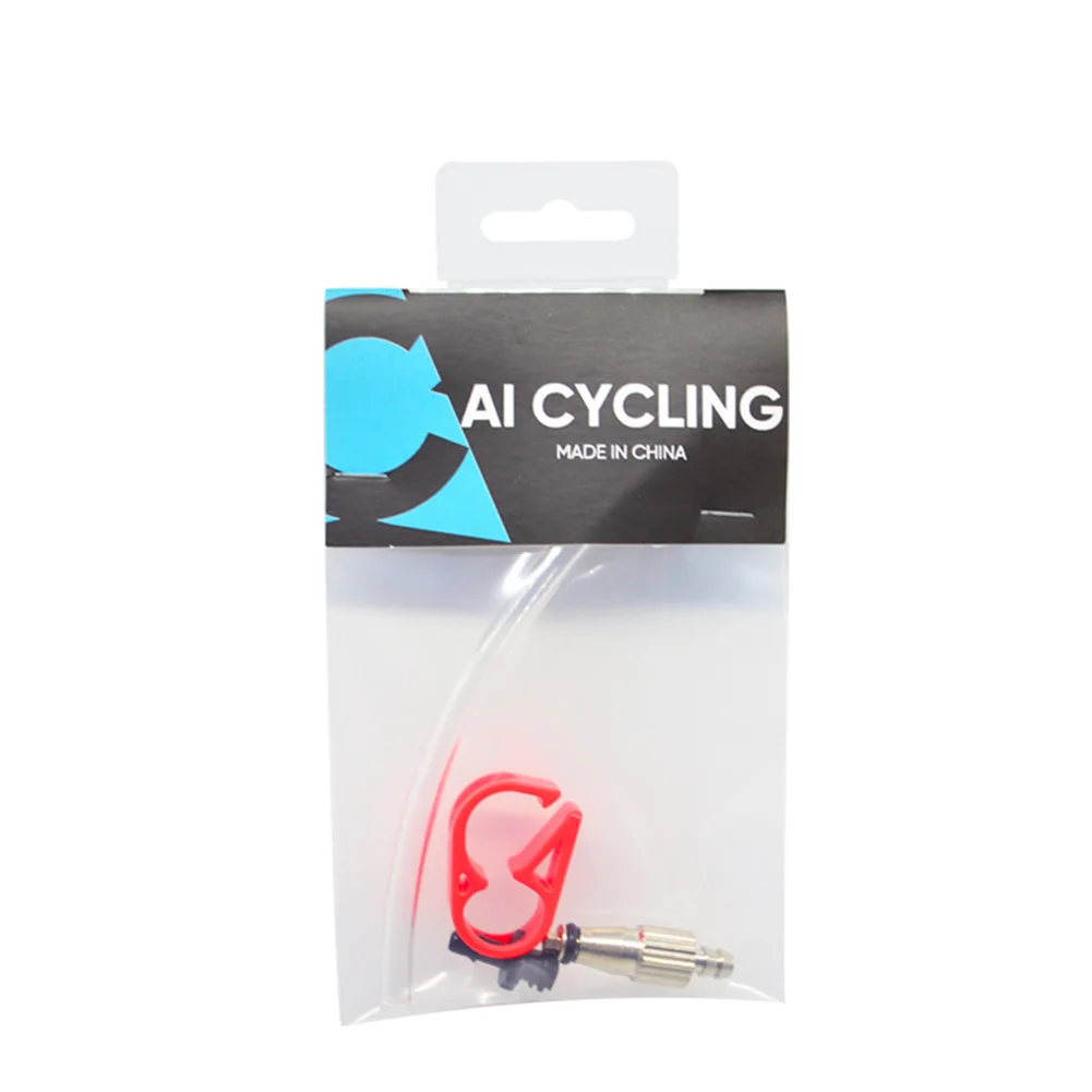 For RockShox Reverb 1X Remote Bicycle Hydraulic Brake Custom Oil Injection Joint Metal Silver+red Bike Bicycle Cycling Accessory
For RockShox Reverb 1X Remote Bicycle Hydraulic Brake Custom Oil Injection Joint Metal Silver+red Bike Bicycle Cycling Accessory