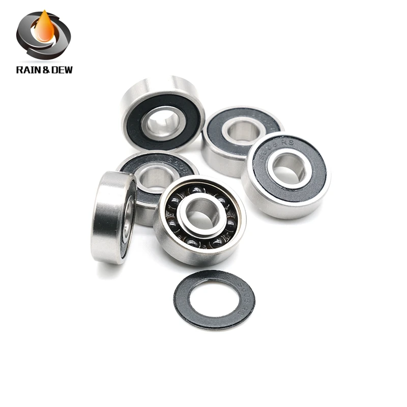 S689RS Hybrid Ceramic Bearing 9*17*5 mm ABEC-7 ( 1 PC) Industry Motor Spindle Stainless Steel S689RS Hybrids Si3N4 Ball Bearings
S689RS Hybrid Ceramic Bearing 9*17*5 mm ABEC-7 ( 1 PC) Industry Motor Spindle Stainless Steel S689RS Hybrids Si3N4 Ball Bearings