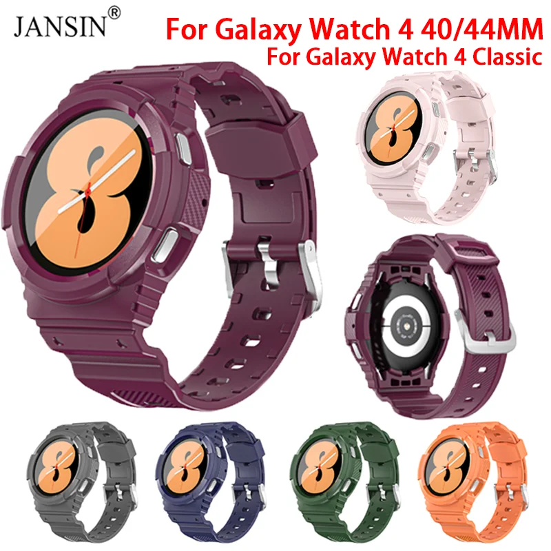 Case+Sport Bracelet For Samsung Galaxy Watch 4 44mm 40mm Band Silicone Strap For Galaxy Watch 4 Classic 42mm 46mm Correa Belt
Case+Sport Bracelet For Samsung Galaxy Watch 4 44mm 40mm Band Silicone Strap For Galaxy Watch 4 Classic 42mm 46mm Correa Belt