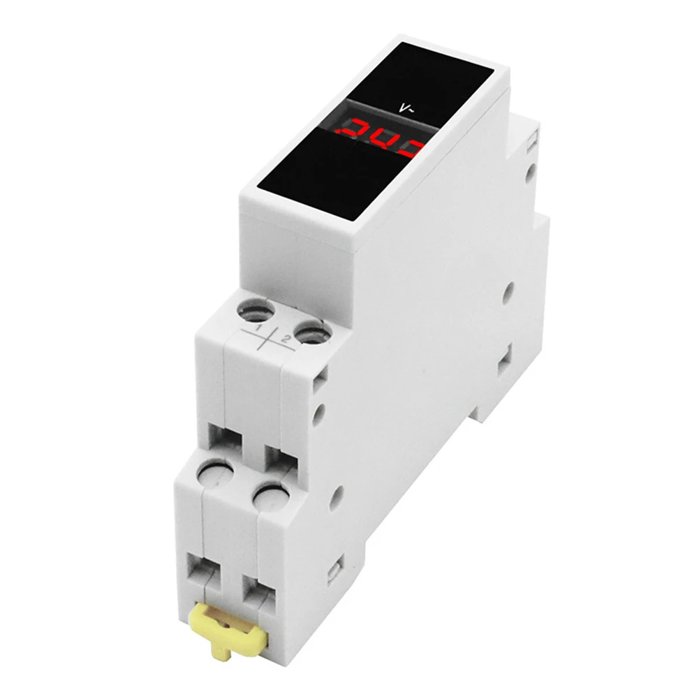 ThreeDisplay Din Rail Modular Voltmeter AC80500V 1VA High Performance Components Long Service Life Red Display Screen
ThreeDisplay Din Rail Modular Voltmeter AC80500V 1VA High Performance Components Long Service Life Red Display Screen