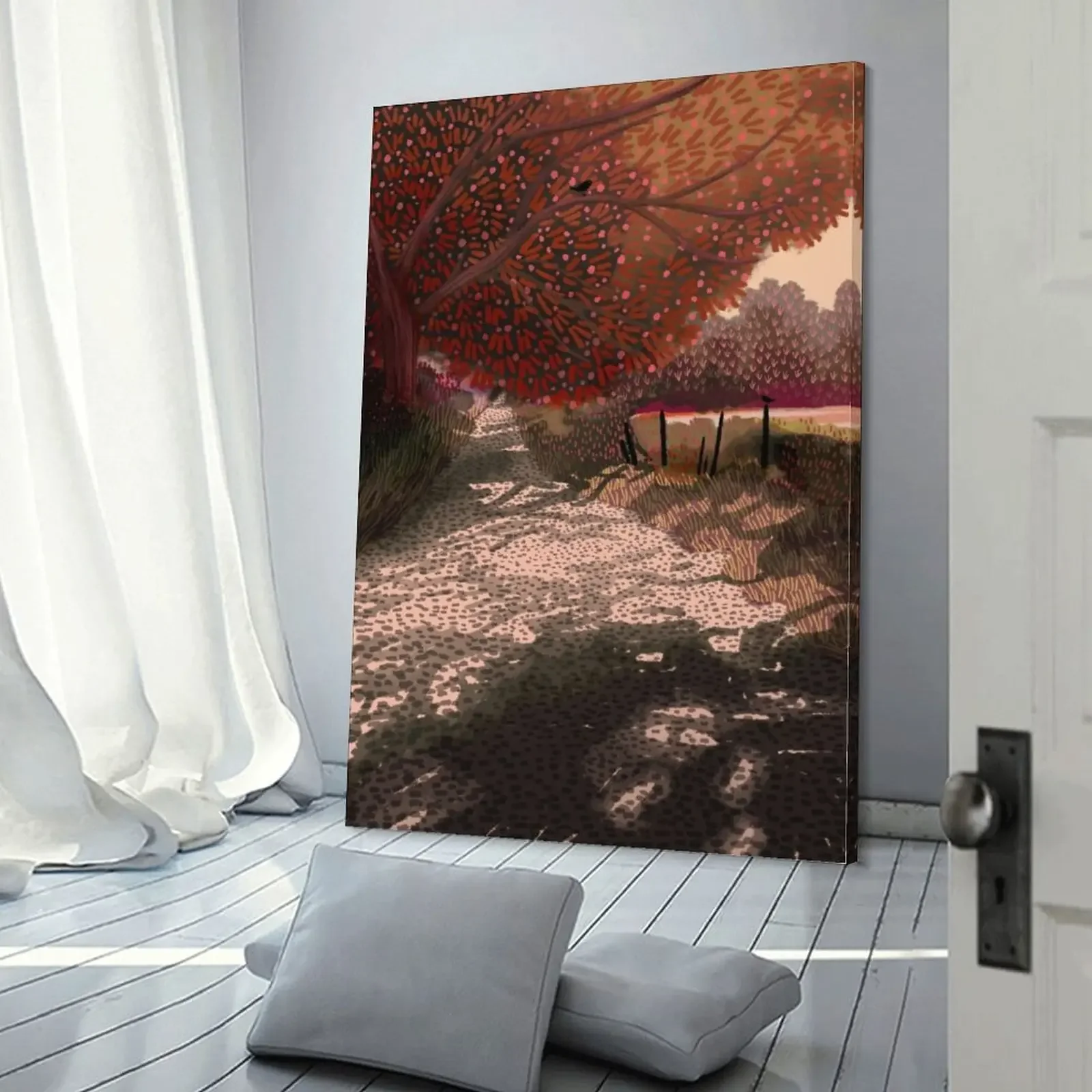 Scenic Road Canvas: Captivating Landscape Wall Art