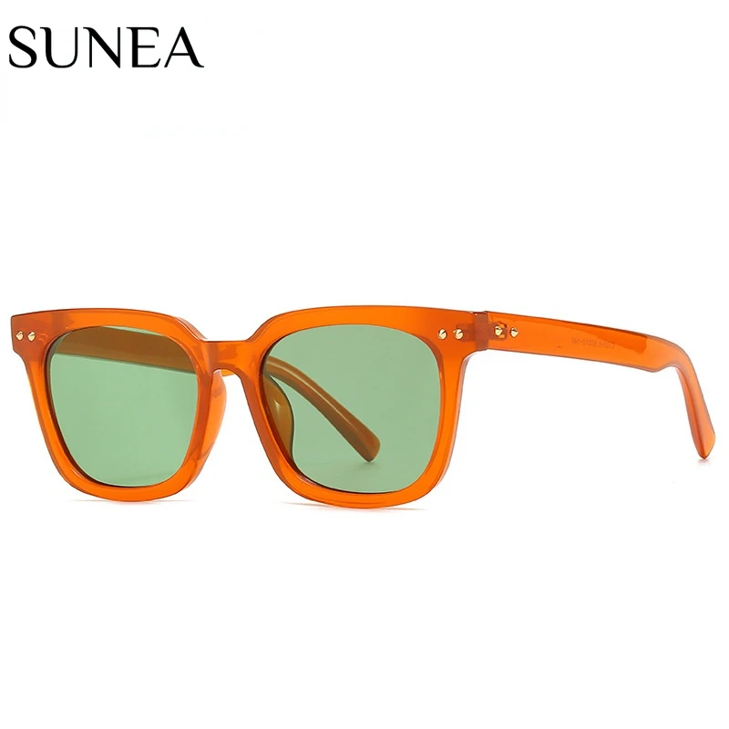 

Square Polarized Sunglasses Fashion Sun Glasses Women TR90 Rivets Sunglass Black Shades Men Luxry Brand UV400 Driving Eyewear