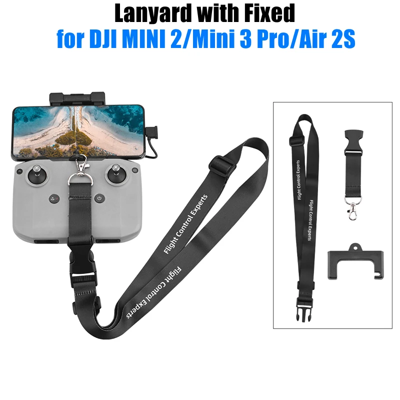 Lanyard Neck Strap Fixed Clip Hook for DJI MINI 2/Mini 3 Pro/Air 2S/Air 2/DJI Mavic 3 RC-N1 RC-N2 Remote Controller Accessories
Lanyard Neck Strap Fixed Clip Hook for DJI MINI 2/Mini 3 Pro/Air 2S/Air 2/DJI Mavic 3 RC-N1 RC-N2 Remote Controller Accessories