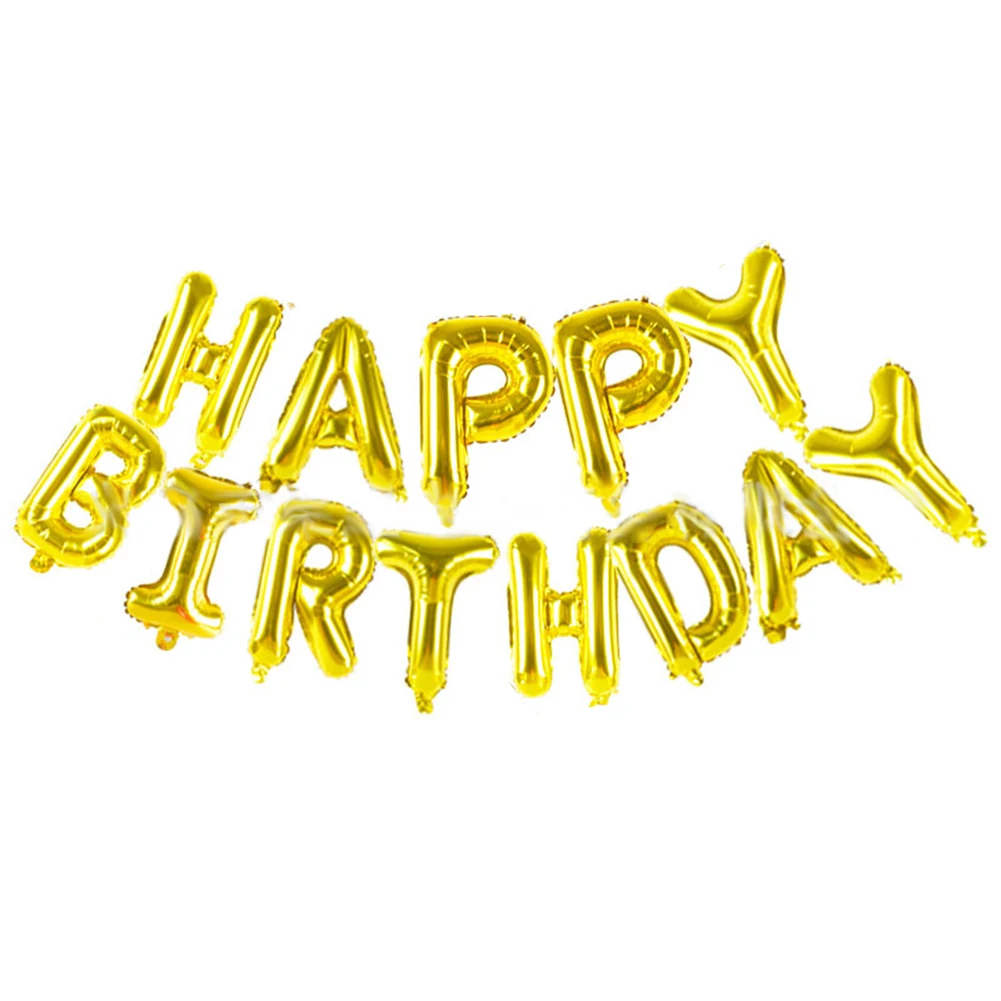 Balloons Party Supply Foil Balloons Brand New Gift HAPPY BIRTHDAY 1 Set (25Pcs Balloons) 13pcs Include Letters
Balloons Party Supply Foil Balloons Brand New Gift HAPPY BIRTHDAY 1 Set (25Pcs Balloons) 13pcs Include Letters