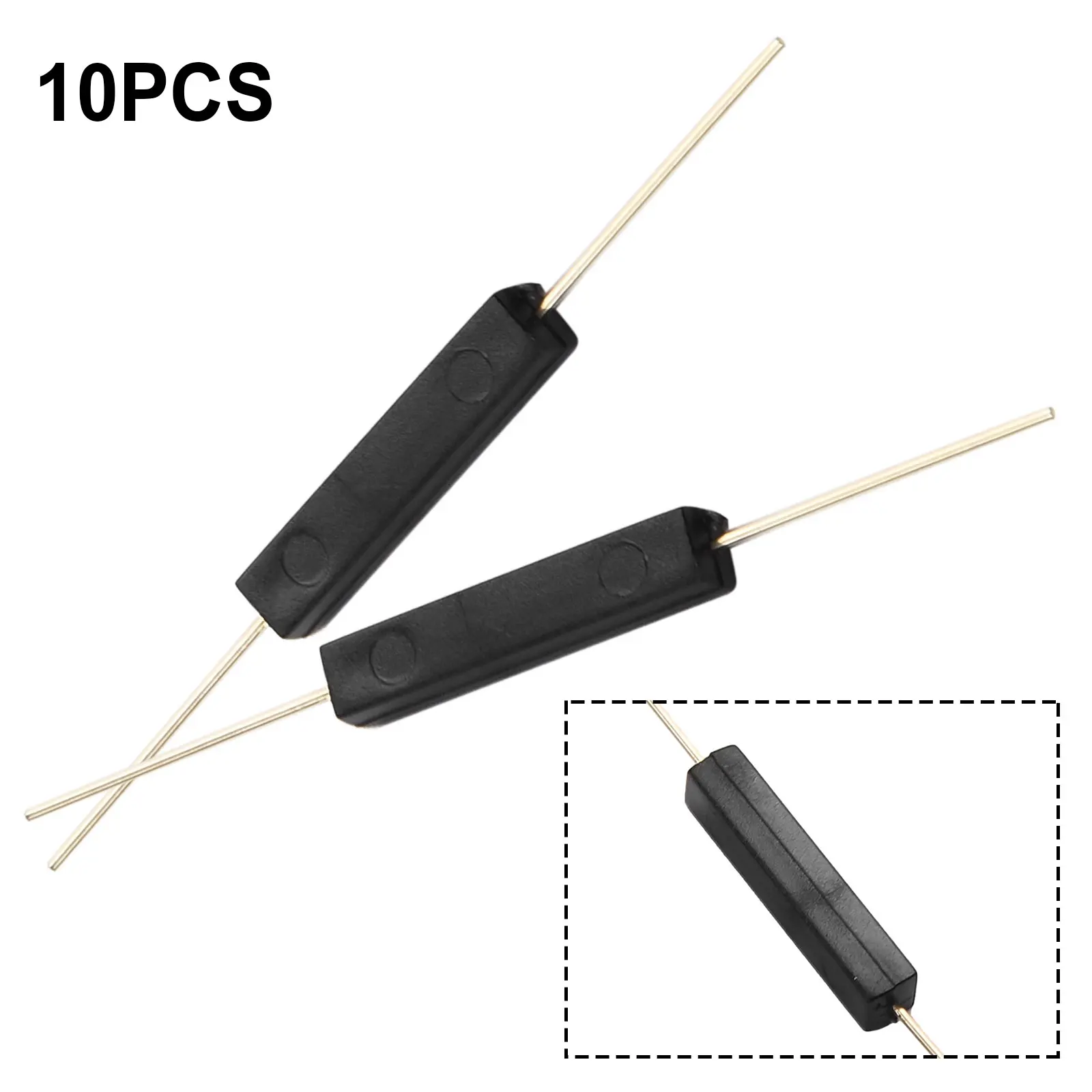 Practical Reed Switches Inductive Switch 400V And Below Replacement 0.5 (A) 10pcs 3x13mm Accessories Encapsulated
Practical Reed Switches Inductive Switch 400V And Below Replacement 0.5 (A) 10pcs 3x13mm Accessories Encapsulated