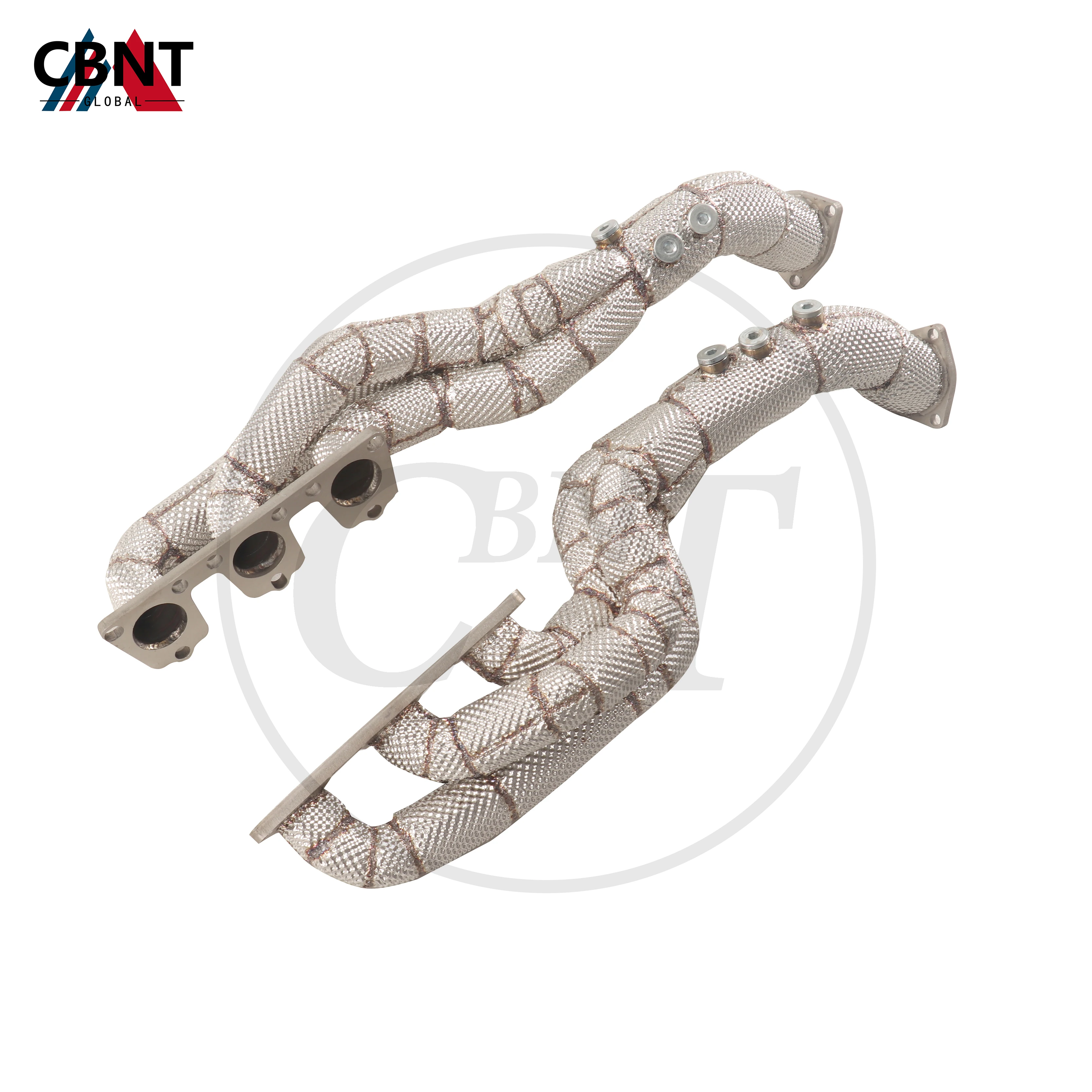 CBNT Exhaust Manifold Headers for Audi A6 A7 C7 S4 S5 S6 S7 3.0T Exhaust-pipe with Heat Shield SS304 Exhaust-system
CBNT Exhaust Manifold Headers for Audi A6 A7 C7 S4 S5 S6 S7 3.0T Exhaust-pipe with Heat Shield SS304 Exhaust-system