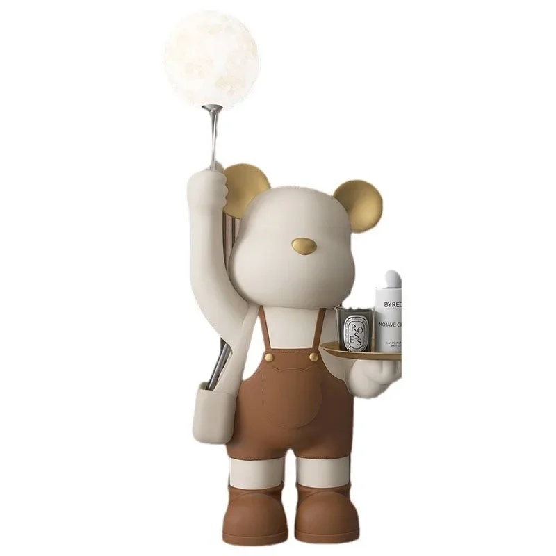Light luxury violence bear large bedside creative decoration floor lamp cartoon home decoration home sofa side table tray
Light luxury violence bear large bedside creative decoration floor lamp cartoon home decoration home sofa side table tray