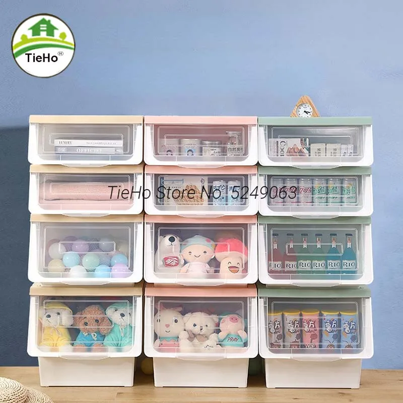 Baby Storage Box Side Opening Plastic Transparent Flip Clothes Snack Storage Box Front Opening Children's Toy Storage Box
Baby Storage Box Side Opening Plastic Transparent Flip Clothes Snack Storage Box Front Opening Children's Toy Storage Box