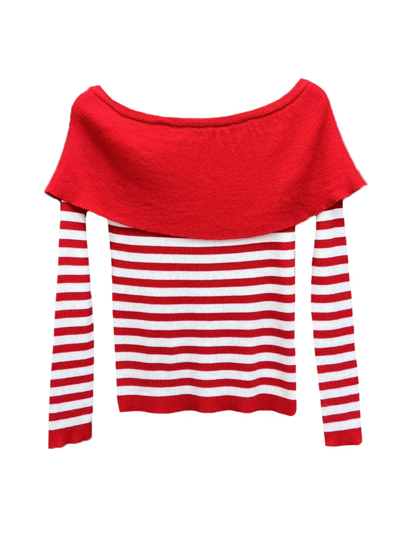 Джемпер, куртка с круглым вырезом, короткая Приталенная модель аварийного сращивания, полосатый дизайн, теплый и удобный, новинка зимы 2024, 0102
Джемпер, куртка с круглым вырезом, короткая Приталенная модель аварийного сращивания, полосатый дизайн, теплый и удобный, новинка зимы 2024, 0102