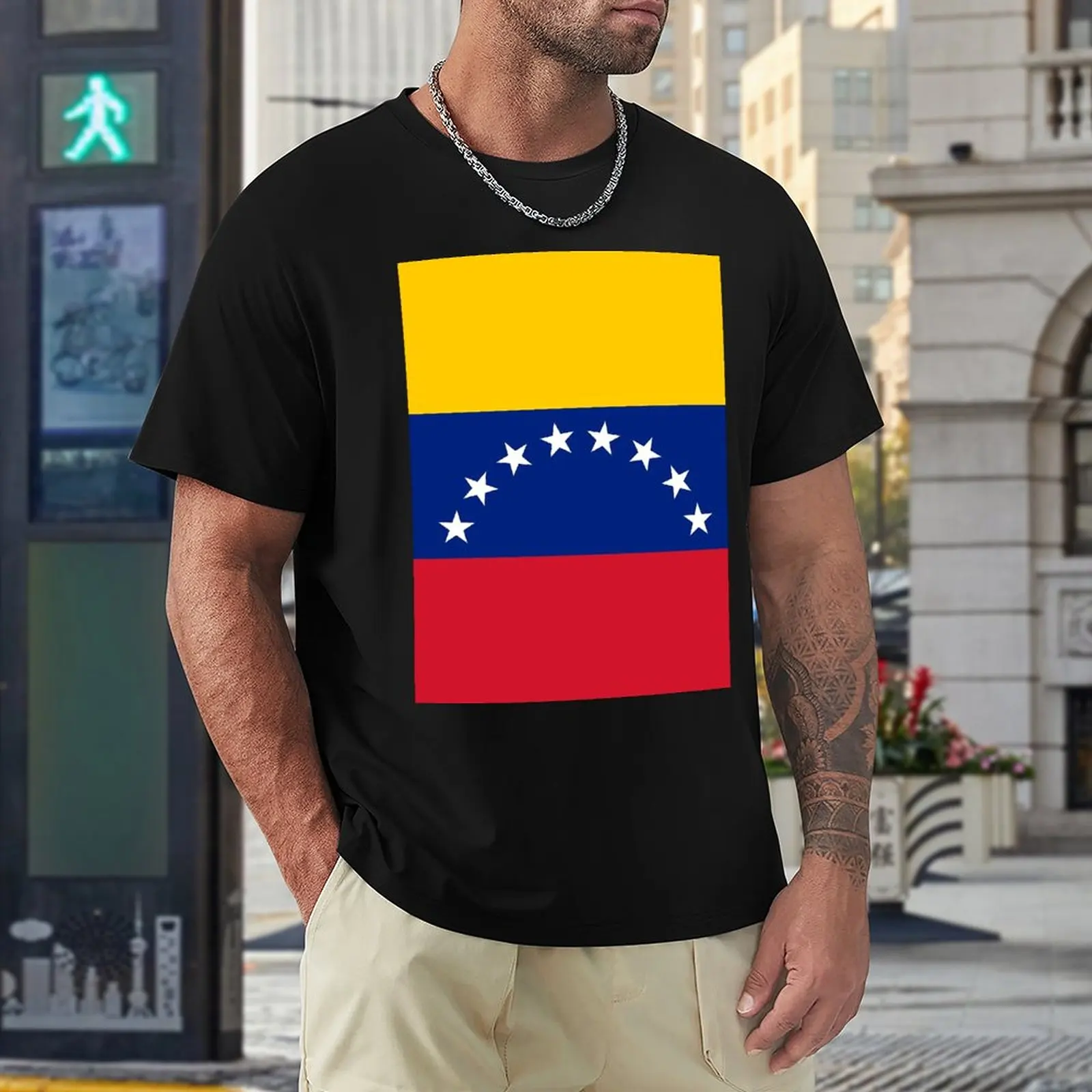Premium Flag of Venezuela Bandera Venezolana Venezuela Tshirt top Quality Leisure USA Size
Premium Flag of Venezuela Bandera Venezolana Venezuela Tshirt top Quality Leisure USA Size