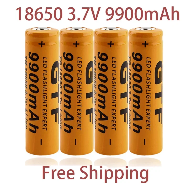 18650 battery High quality 9900mAh 3.7V 18650 lithium-ion rechargeable battery for flashlights+free shipping 18650
18650 battery High quality 9900mAh 3.7V 18650 lithium-ion rechargeable battery for flashlights+free shipping 18650