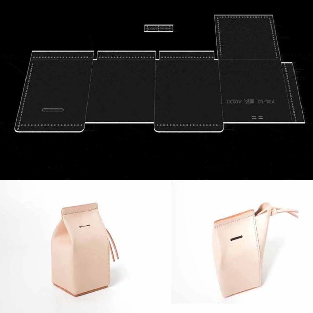 Leather Bag Pattern Making with Kraft Paper and Acrylic Templates for Zero Wallet, Coin Bag, Money Bag
Leather Bag Pattern Making with Kraft Paper and Acrylic Templates for Zero Wallet, Coin Bag, Money Bag