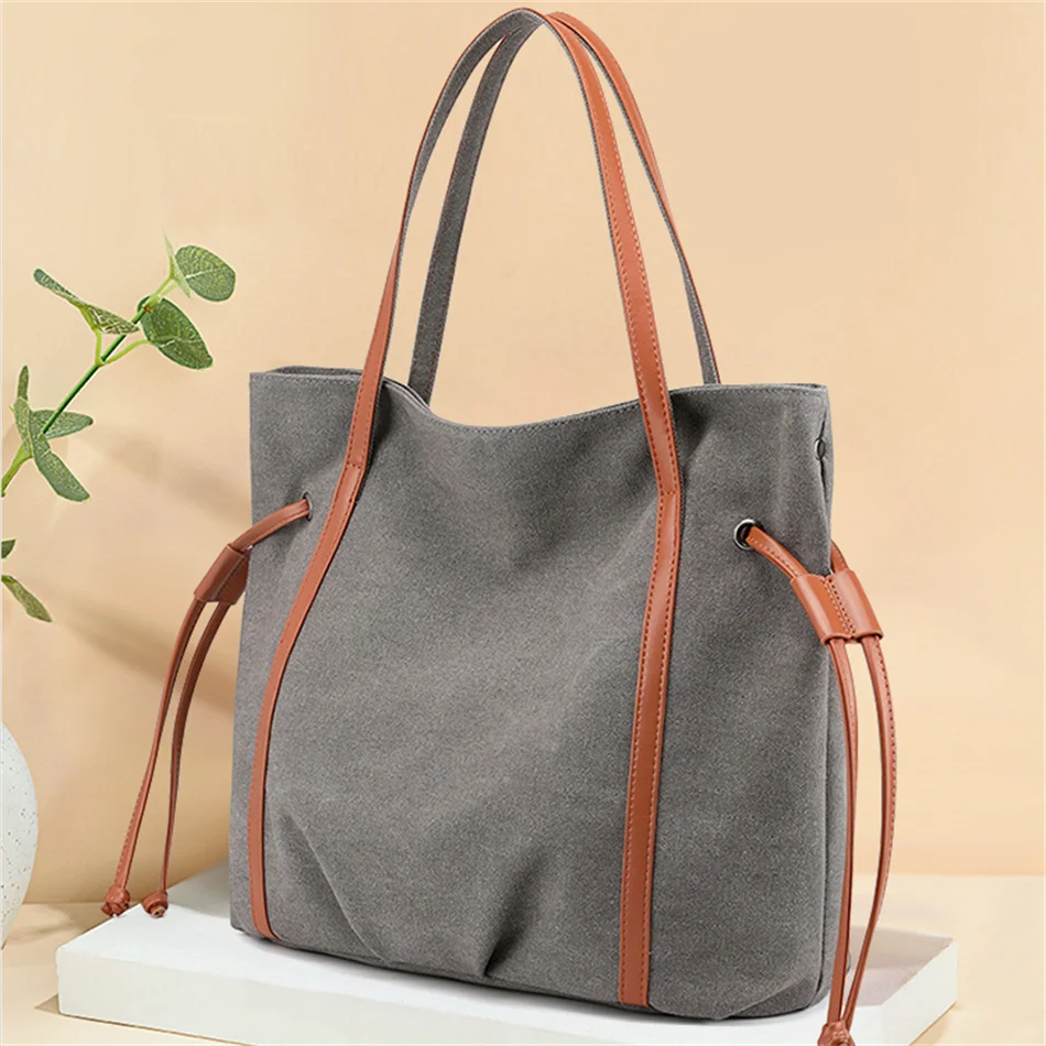 2024 Women Canvas Handbags Purses High Quality Crossbody Bags for Large Capacity Ladies Casual Tote Shoulder Shopper
2024 Women Canvas Handbags Purses High Quality Crossbody Bags for Large Capacity Ladies Casual Tote Shoulder Shopper