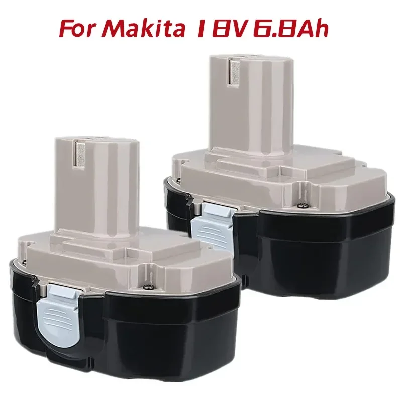 

6800mAh Ni-MH Battery for 18V Makita PA18 1822 1823 1833 Rechargeable Power tools batteries 192829-9 193061-8 193102-0 193140-2