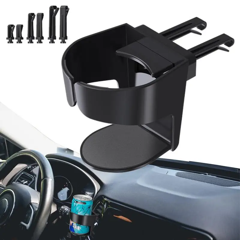 

Car Cup Holder 360 Degree Rotation Air Vent Outlet Drink Coffee Bottle Holder Can Mounts Holders Adjustable Car Air Vent Holder