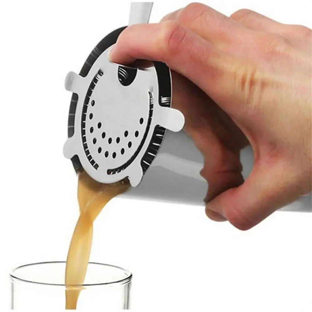 Bar Strainer 304 Stainless Steel Cocktail Strainer Bar Sprung Cocktail Shaker Mixed Drink Bartender Professional Bar Tools
Bar Strainer 304 Stainless Steel Cocktail Strainer Bar Sprung Cocktail Shaker Mixed Drink Bartender Professional Bar Tools