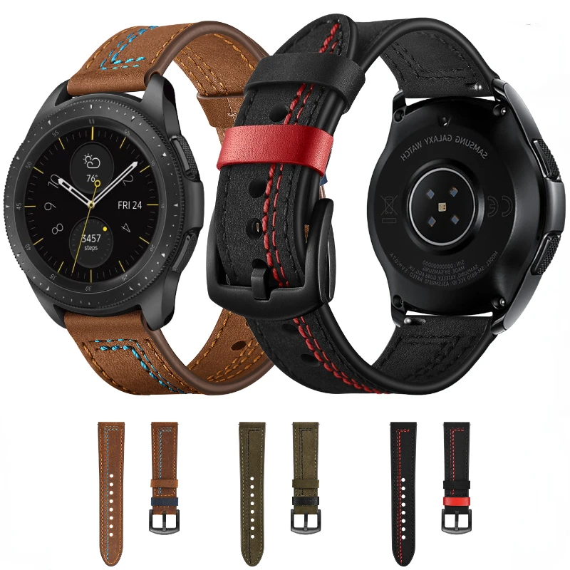 22mm 20mm Leather Strap for Samsung Galaxy Watch 4/5/6 Band Huawei Watch 3/4/GT2-3 Bracelet Wristband for Amazfit GTR/GTS Correa
22mm 20mm Leather Strap for Samsung Galaxy Watch 4/5/6 Band Huawei Watch 3/4/GT2-3 Bracelet Wristband for Amazfit GTR/GTS Correa