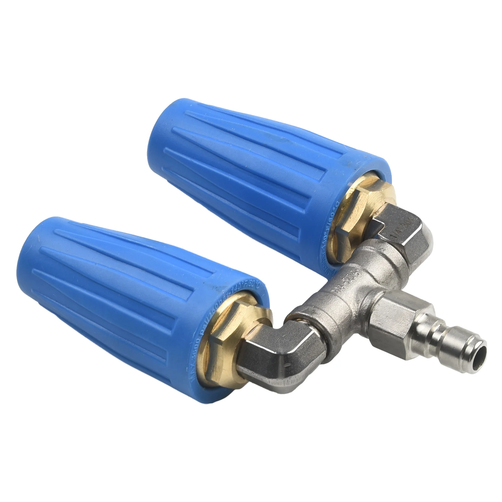 Dual Turbo Nozzle Spray Tip High Pressure Washer Quick Connect Rotating Washer Nozzle Accessories Water Power 1/4\\\\\\\"
Dual Turbo Nozzle Spray Tip High Pressure Washer Quick Connect Rotating Washer Nozzle Accessories Water Power 1/4\\\\\\\"