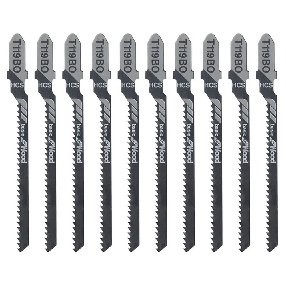 T119BO Reciprocating Saw BladeJigsaw Long Blade 10Pcs HCS Board Wood Plastic Tile Cutting Tool Band Saw Multitool Cutter
T119BO Reciprocating Saw BladeJigsaw Long Blade 10Pcs HCS Board Wood Plastic Tile Cutting Tool Band Saw Multitool Cutter