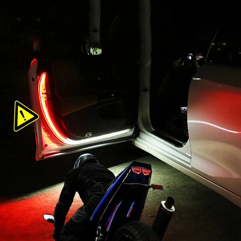 120cm Car Door Lighting Led Strip Safety Warning Strobe Ambient Welcome Light Waterproof Flexibility Decorative Auto Accesorries
120cm Car Door Lighting Led Strip Safety Warning Strobe Ambient Welcome Light Waterproof Flexibility Decorative Auto Accesorries