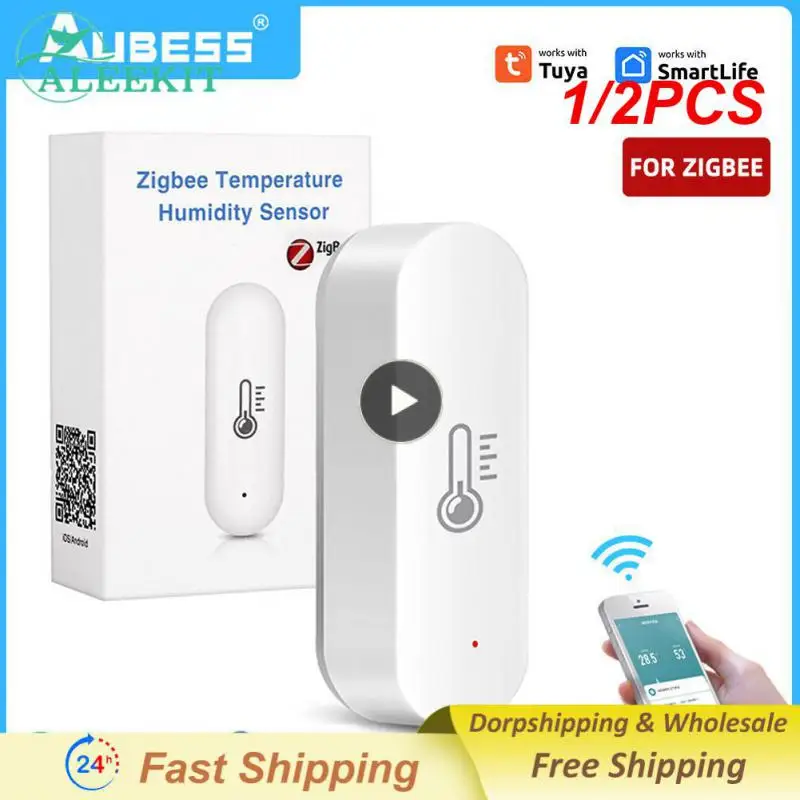 1/2PCS Tuya Temperature Humidity Sensor Monitoring Reminder Temperature Humidity Via Smart Life Alexa Home
1/2PCS Tuya Temperature Humidity Sensor Monitoring Reminder Temperature Humidity Via Smart Life Alexa Home