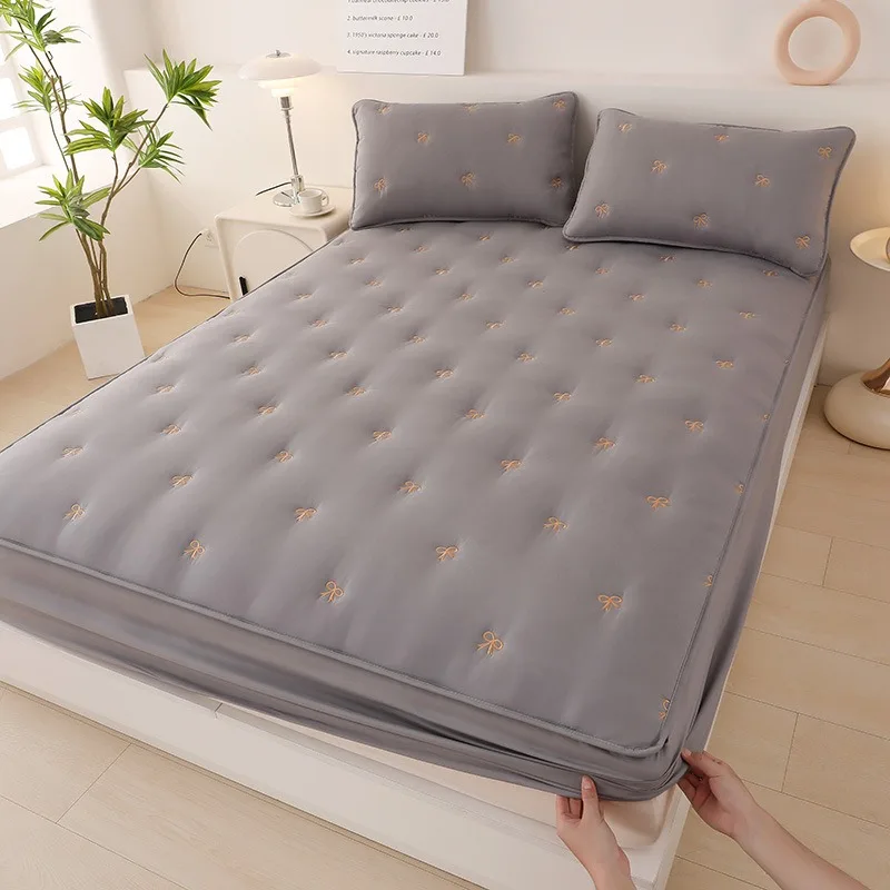 Новинка утолщенный мягкий наматрасник Защита белый тюльпан наматрасник с вышивкой (наволочка на заказ)
Новинка утолщенный мягкий наматрасник Защита белый тюльпан наматрасник с вышивкой (наволочка на заказ)