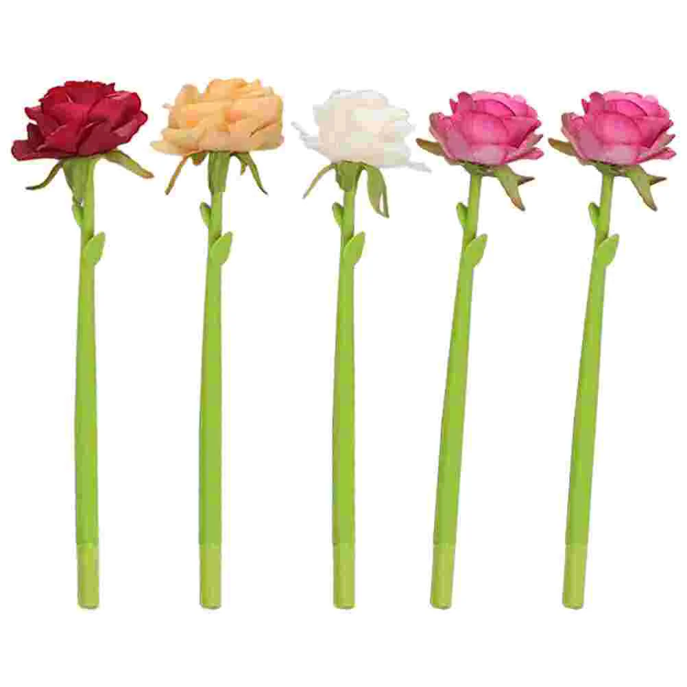 5 Pcs Rose Ballpoint Pen Flower Sign Pens Writing Fine Tip Adorable Novelty Gel Funny Girl
5 Pcs Rose Ballpoint Pen Flower Sign Pens Writing Fine Tip Adorable Novelty Gel Funny Girl