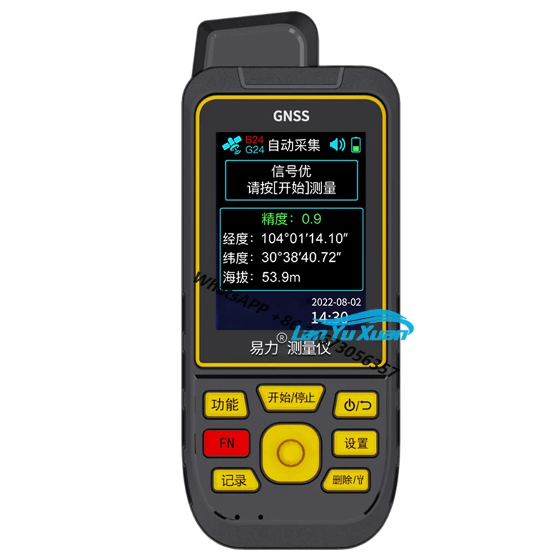 Portable GPS Measuring Tool Outdoor Survey Equipment High Accuracy Location Finder
Portable GPS Measuring Tool Outdoor Survey Equipment High Accuracy Location Finder