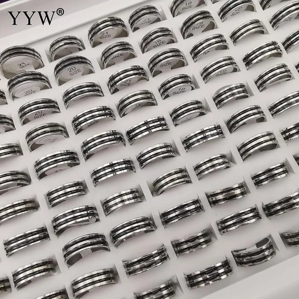 100pcs/Lots Classic Stainless Steel Black Stripe Rings For Men And Women Mix Colorful Streak Jewelry Accessories Gift Wholesale
100pcs/Lots Classic Stainless Steel Black Stripe Rings For Men And Women Mix Colorful Streak Jewelry Accessories Gift Wholesale