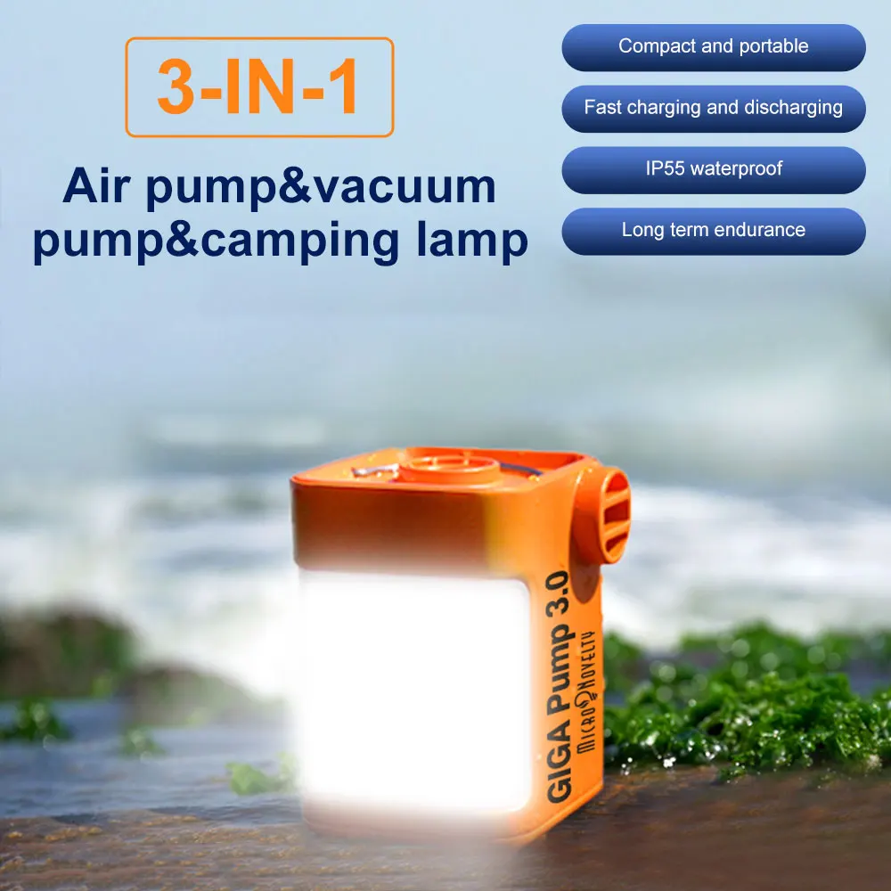 Portable Mini Air Pump Outdoor Camping Lantern Vacuum Pump Electric Inflator for Float Air Bed Outdoor Air Mattress Air Pump
Portable Mini Air Pump Outdoor Camping Lantern Vacuum Pump Electric Inflator for Float Air Bed Outdoor Air Mattress Air Pump