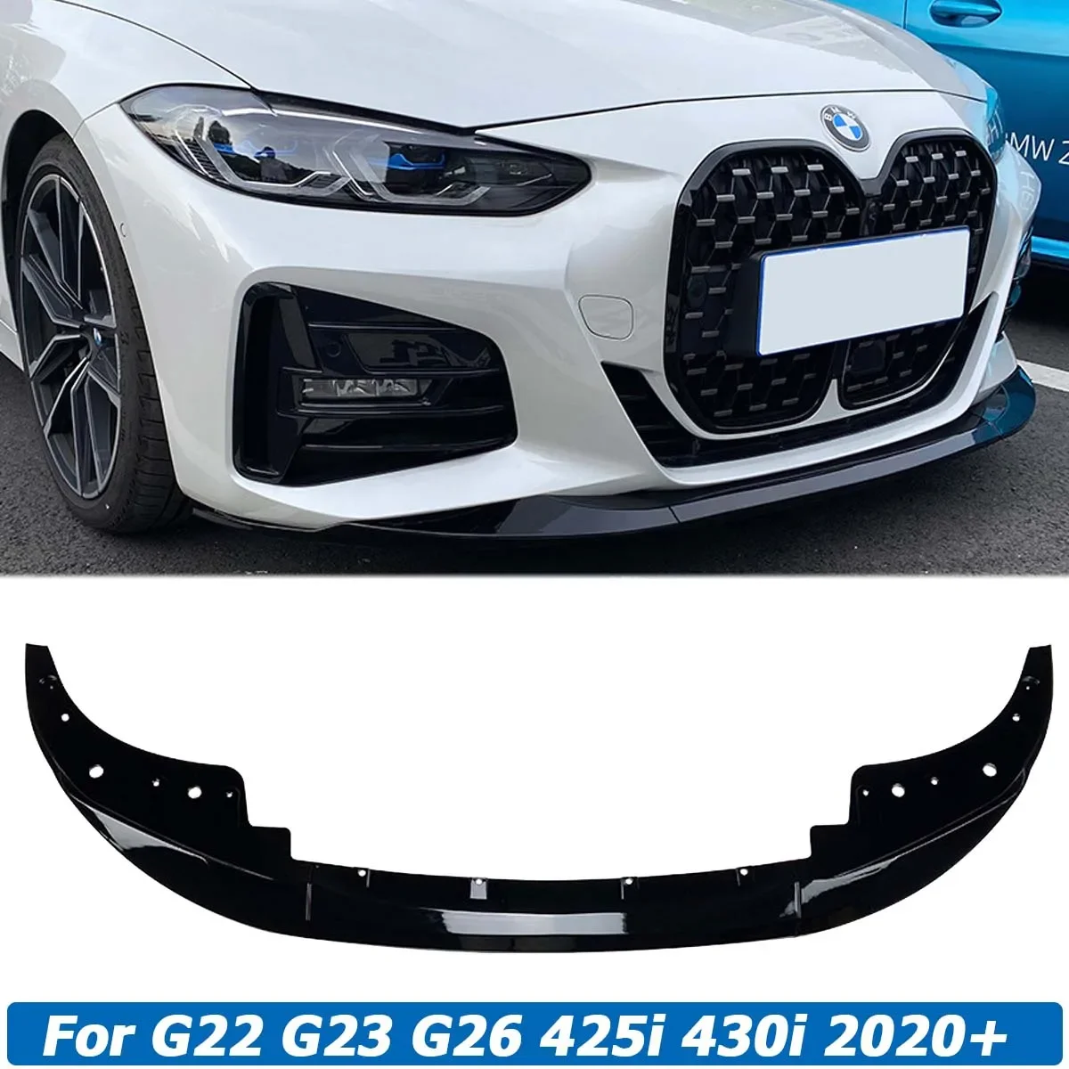 G22 Front Bumper Lip Spoiler Splitter Body Kit Guard Deflector For BMW 4 Series G23 G24 G26 425i 430i 2020+ Car Accessories
G22 Front Bumper Lip Spoiler Splitter Body Kit Guard Deflector For BMW 4 Series G23 G24 G26 425i 430i 2020+ Car Accessories