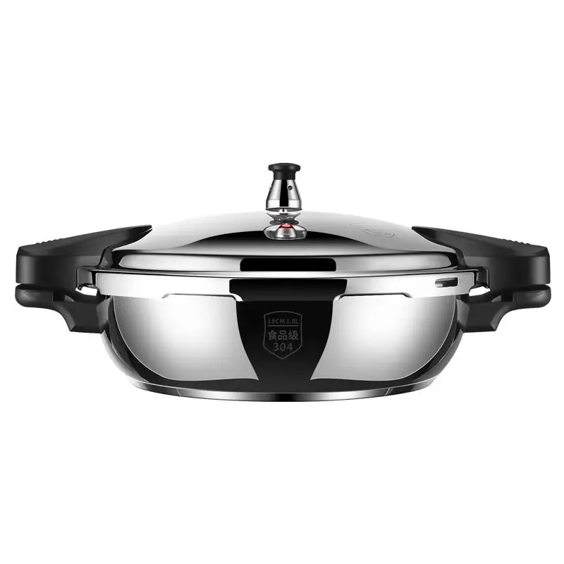 304 Stainless Steel Pressure Cooker Explosion Proof Cooking Pots Multi Functional Cooker
304 Stainless Steel Pressure Cooker Explosion Proof Cooking Pots Multi Functional Cooker