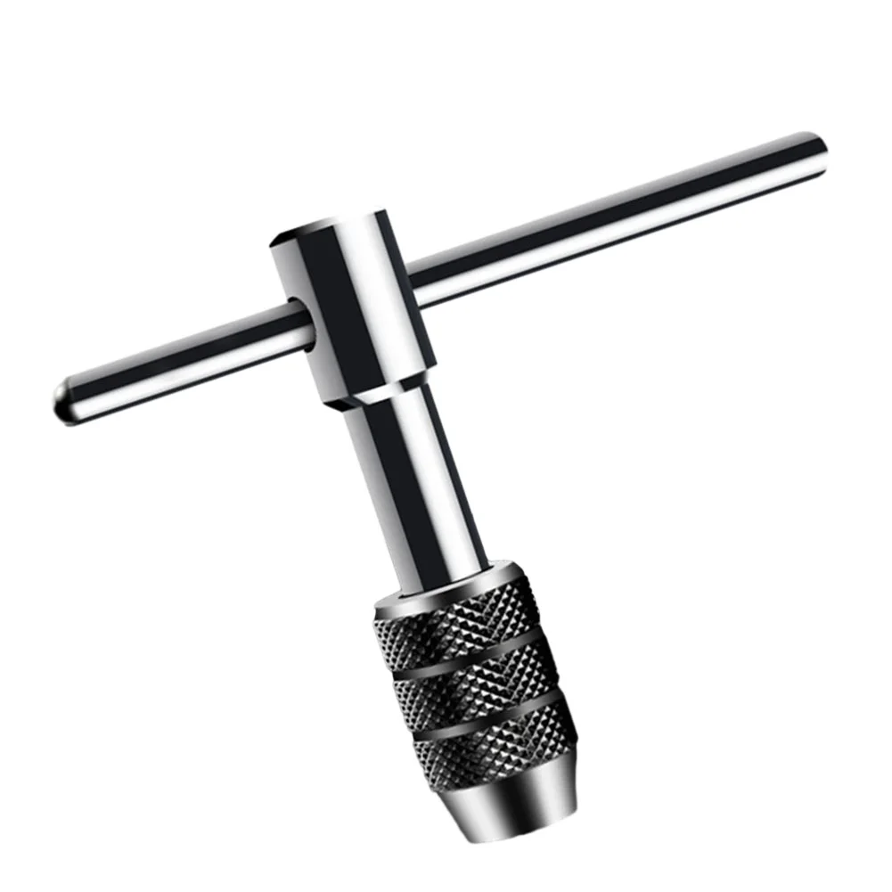 Adjustable T Type Tap Wrench Hand Thread Tap Holder M3-M6 M5-M8 M6-M12 T-shaped Ratchet Tap Wrench Manual Tools
Adjustable T Type Tap Wrench Hand Thread Tap Holder M3-M6 M5-M8 M6-M12 T-shaped Ratchet Tap Wrench Manual Tools