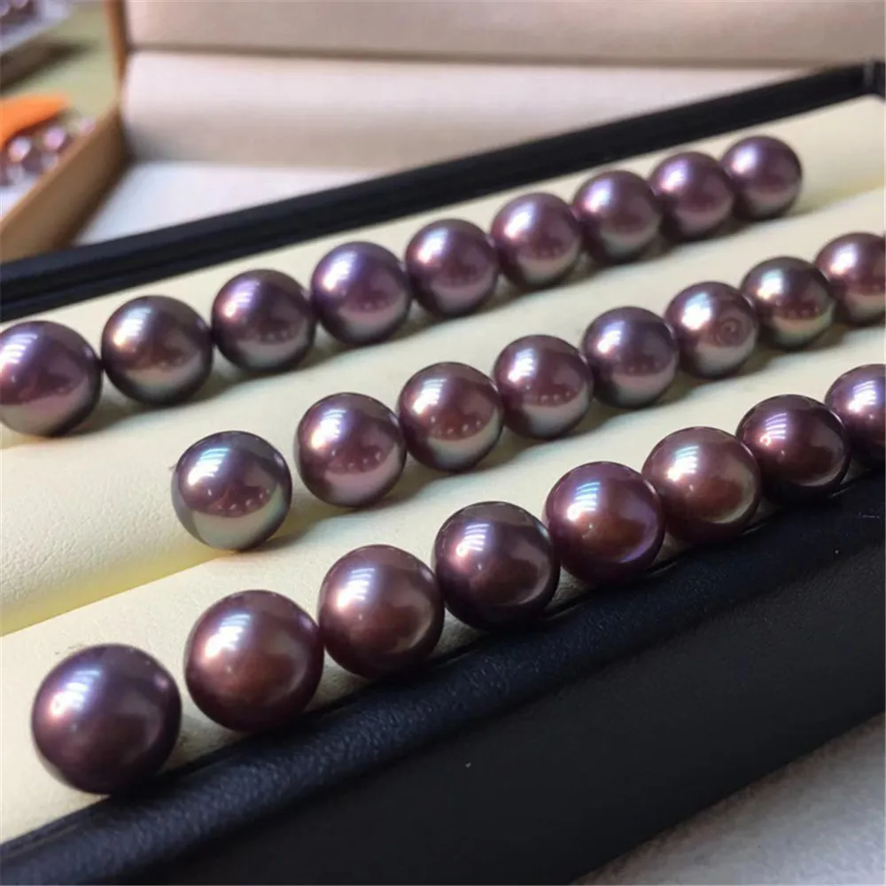 Authentic natural color freshwater pearl demon Purple naked beads strong light perfect round concealer made pendant ring stud
Authentic natural color freshwater pearl demon Purple naked beads strong light perfect round concealer made pendant ring stud