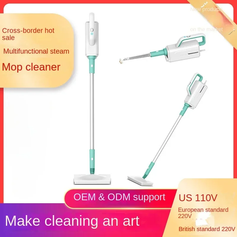 

110V/220V Multi-Functional Steam Mop ,Multi-Purpose Electric Steam Mop with Adjustable and Detachable Components