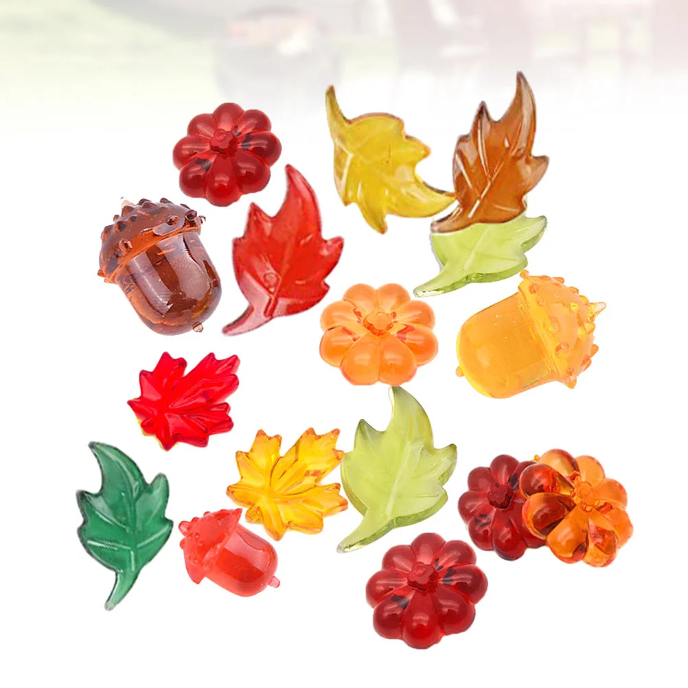Acrylic Mini Pumpkin Maple Leaf Acorn Berries DIY Crafts Vase Filler Thanksgiving Day Halloween Decoration
Acrylic Mini Pumpkin Maple Leaf Acorn Berries DIY Crafts Vase Filler Thanksgiving Day Halloween Decoration