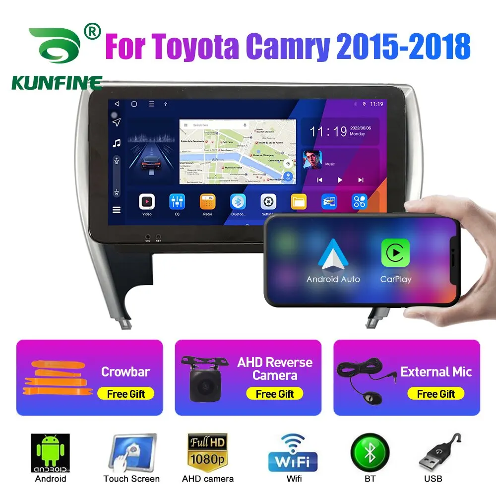 10.33 Inch Car Radio For Toyota Camry 2015 2Din Android Octa Core Car Stereo DVD GPS Navigation Player QLED Screen Carplay
10.33 Inch Car Radio For Toyota Camry 2015 2Din Android Octa Core Car Stereo DVD GPS Navigation Player QLED Screen Carplay