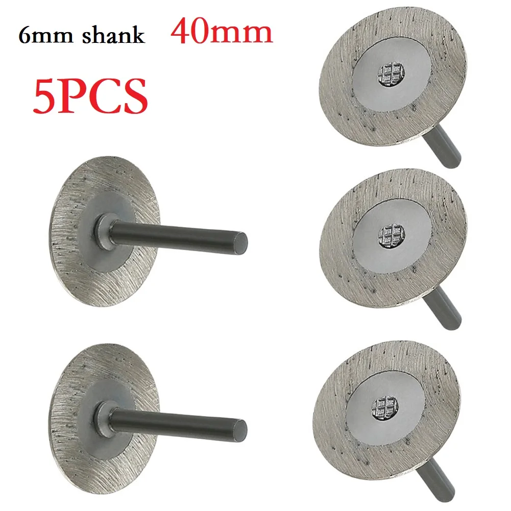 5pcs 40mm Circular Saw Blade Cutting Blade Disc With Mandrel For Wood Metal Stone Granite Marble Cutting
5pcs 40mm Circular Saw Blade Cutting Blade Disc With Mandrel For Wood Metal Stone Granite Marble Cutting