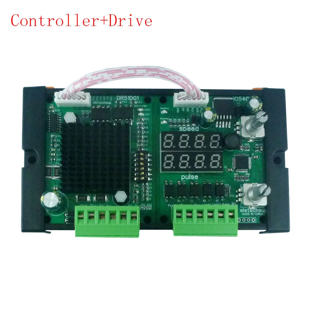 

IO54C01 DR51D01 3A 42 57 86 Stepper Motor Forward and Reverse Controller Limit Angle Pulse Speed Drive Module Programmable PLC