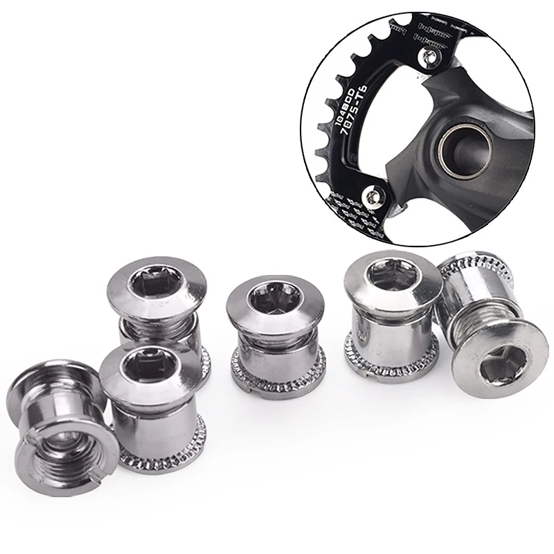 5Pcs Chain Wheel Fix Disc Bolt Nut Chainring Road Bicycle Parts Folding Bike Refitting Steel Nail Crank Monoblock Screw
5Pcs Chain Wheel Fix Disc Bolt Nut Chainring Road Bicycle Parts Folding Bike Refitting Steel Nail Crank Monoblock Screw