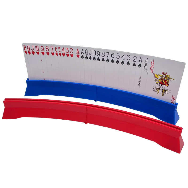 Safe Plastic Lazy Creative Poker Card Stand Holders Base Playing Cards Support Poker Clip Organize Hand For Easy Play Board Game
Safe Plastic Lazy Creative Poker Card Stand Holders Base Playing Cards Support Poker Clip Organize Hand For Easy Play Board Game