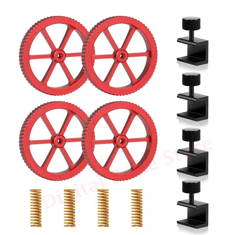 4 3D - принтера нагревают гайки ручной крутки, с пресс - пружиной, Ender 3 / 3 Pro, Ender 5, CR10 / 10S
4 3D - принтера нагревают гайки ручной крутки, с пресс - пружиной, Ender 3 / 3 Pro, Ender 5, CR10 / 10S
