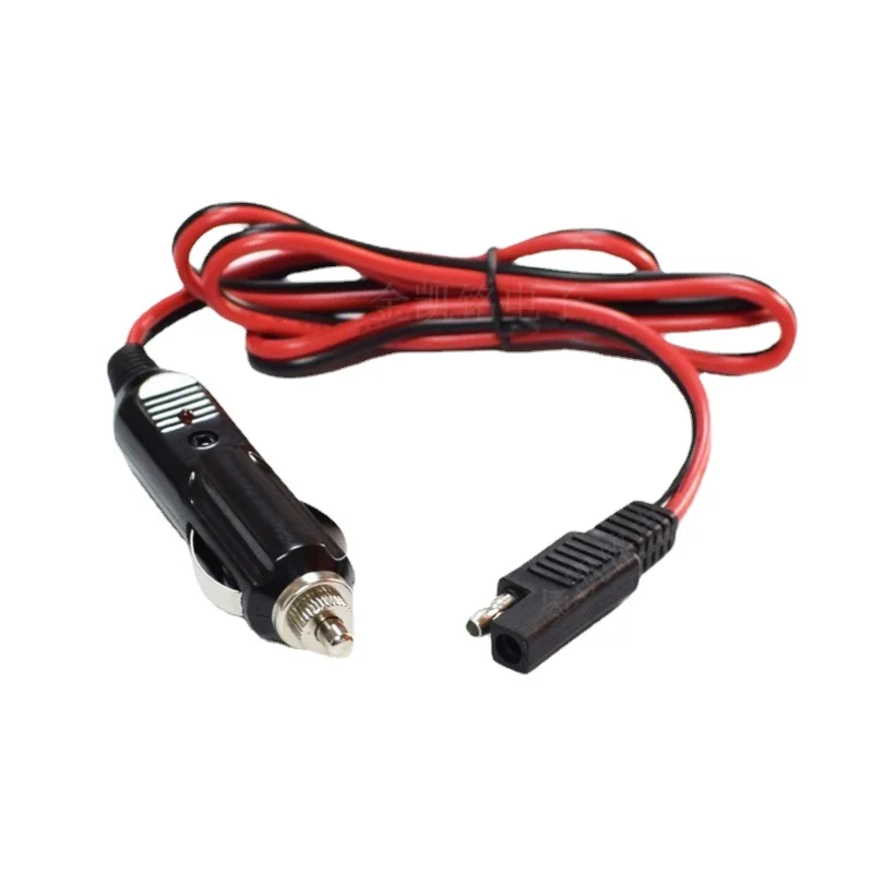 15A Pure Copper Car Charger Cable, 2mm², Cigarette Lighter Male To SAE Plug, Solar Panel Battery Adapter, 1m
15A Pure Copper Car Charger Cable, 2mm², Cigarette Lighter Male To SAE Plug, Solar Panel Battery Adapter, 1m